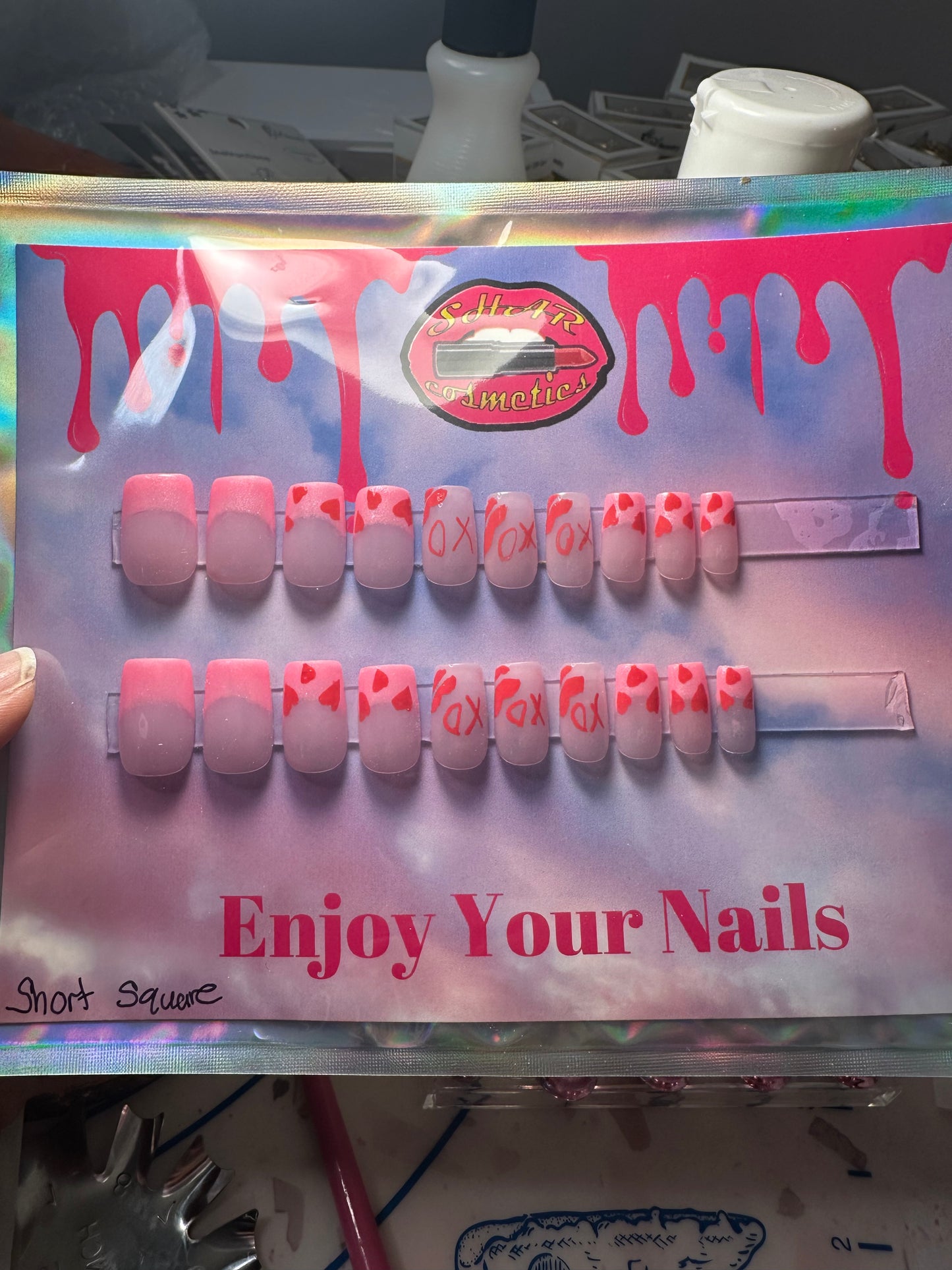 Short Handmade Nails