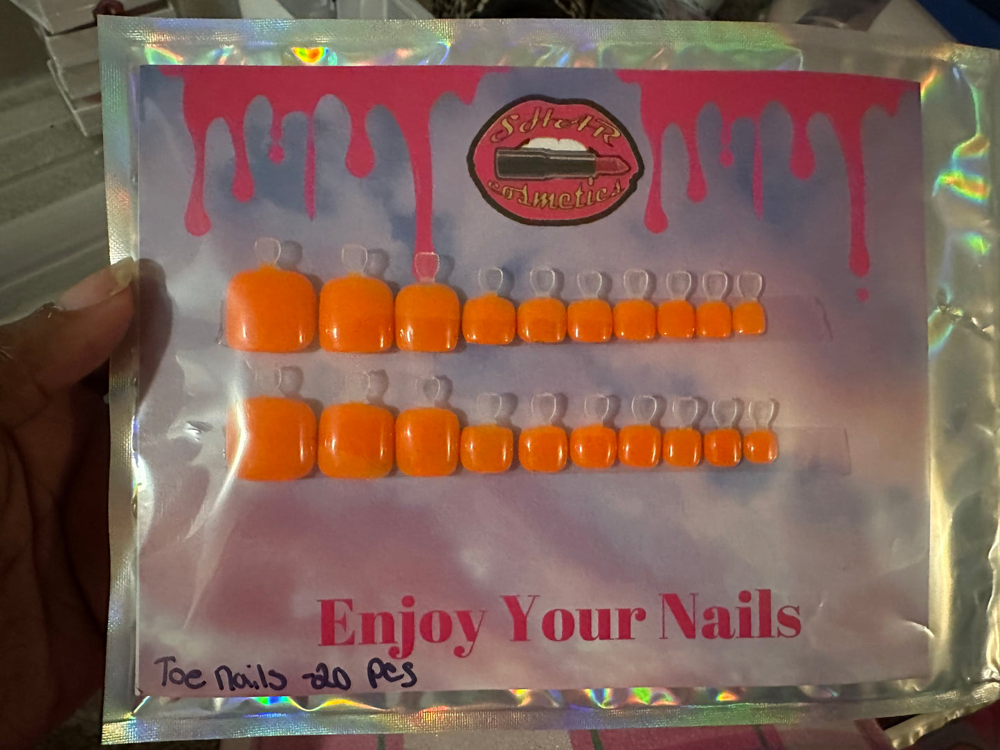 Toe Nail Press on