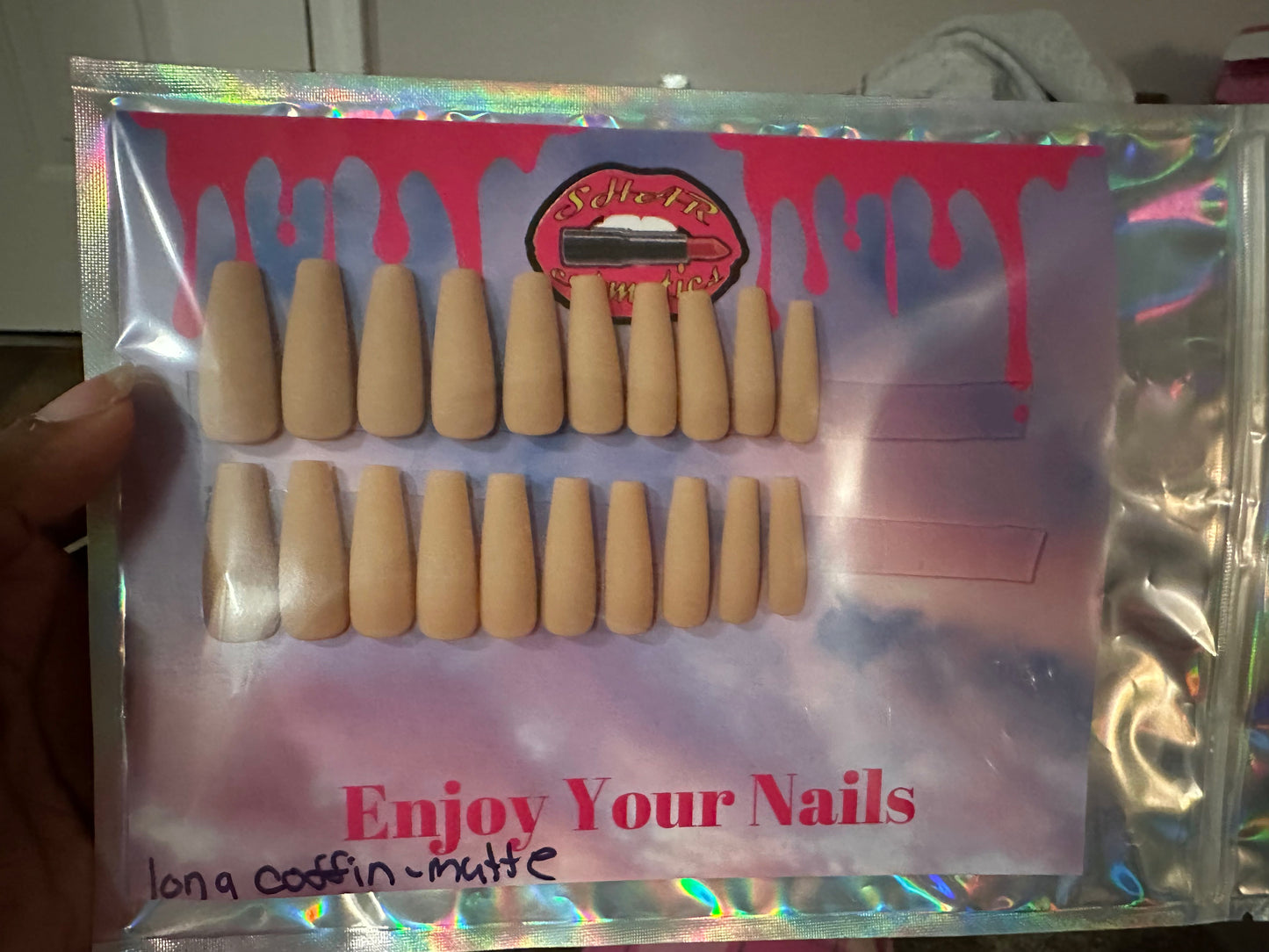 Long Handmade Nails