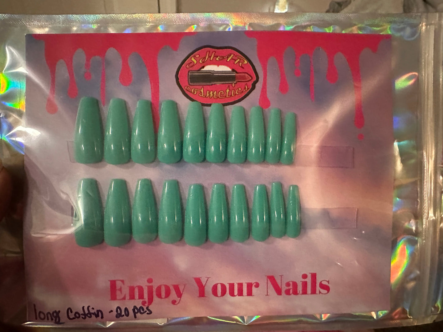 Long Handmade Nails